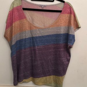 Charlotte Russe glittery top